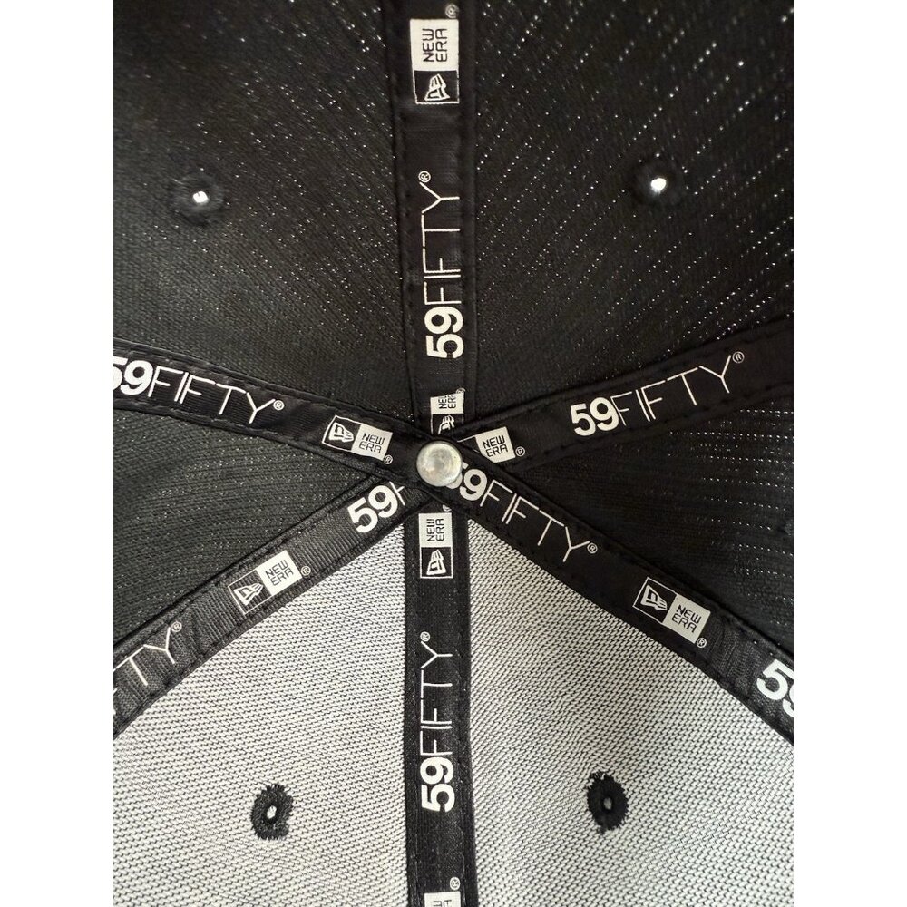 Seattle Mariners 30th Anniversary Fitted Hat New Era 59FIFTY Black Cord 7 1/2 - Picture 11 of 13
